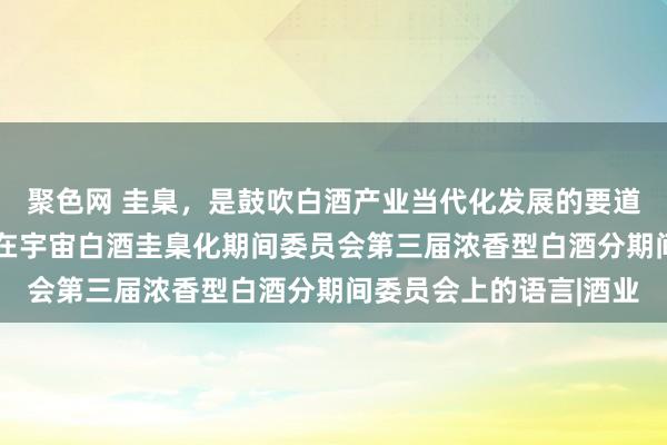 聚色网 圭臬，是鼓吹白酒产业当代化发展的要道——王延才名誉理事长在宇宙白酒圭臬化期间委员会第三届浓香型白酒分期间委员会上的语言|酒业