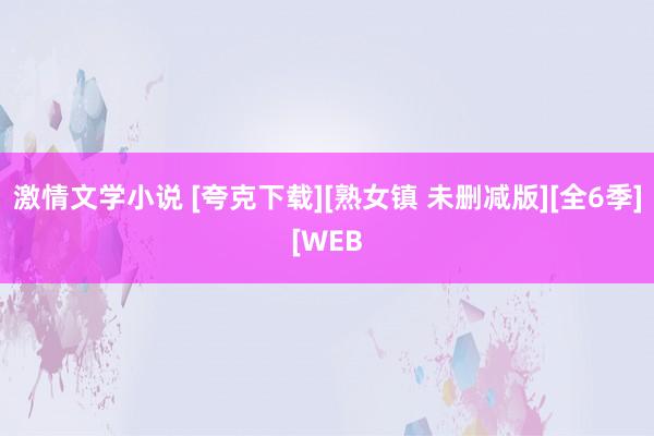 激情文学小说 [夸克下载][熟女镇 未删减版][全6季][WEB